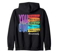 You Got This Exam Success Checklist Zip Hoodie
