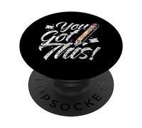 You Got This Exam Teacher Test Day Score Testing PopSockets Adhesive PopGrip