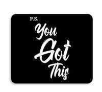 You Got This Mouse Pad - Inspirational Motivational Mousepad, Positive Affirmation Office Mouse Pads, Inspirational You Got This Gifts, Gifts for Employees,11.8"x9.8"
