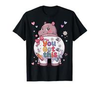 You Got This Rock The Test Test Day Cute Hippo T-Shirt