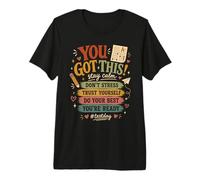 You Got This Test Day Student Motivation School Exam Prep Premium T-Shirt