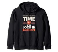 You Got This Test Day Teacher State Testing Time to Lock in Zip Hoodie