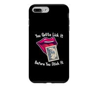 You Gotta Lick It Before You Stick It Funny Adult Joke Case for iPhone 7 Plus/8 Plus