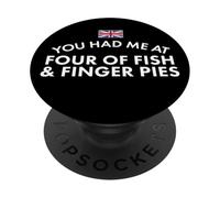 You Had Me at Fish & Finger Pies PopSockets Adhesive PopGrip