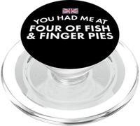 You Had Me at Fish & Finger Pies PopSockets PopGrip for MagSafe