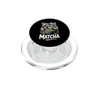 You Had Me at Matcha Green Tea Matcha Latte Lover PopSockets PopGrip for MagSafe