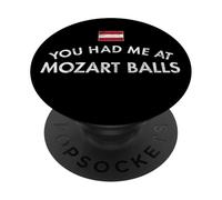 You Had Me At Mozart Balls Distressed PopSockets Adhesive PopGrip