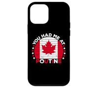 You Had Me At Poutine Canadian Fries Canada Flag Home Pride Case for iPhone 12 mini
