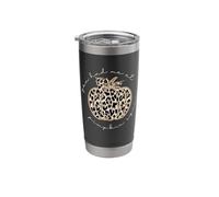 You Had Me At Pumpkin Spice Latte Leopard Funny Fall Lovers Stainless Steel Insulated Tumbler