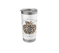 You Had Me At Pumpkin Spice Latte Leopard Funny Fall Lovers Stainless Steel Insulated Tumbler