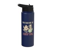 You Had Me at Thrifting Pre-Loved Items Flea Market Lover Stainless Steel Insulated Water Bottle