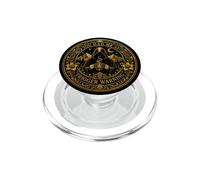 You Had Me At Trigger Warning Floral Coffee Vintage Fantasy PopSockets PopGrip for MagSafe