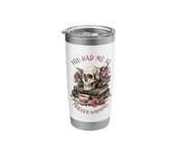 You had me on Trigger Warning Dark Romance Smutt Book Reader Stainless Steel Insulated Tumbler