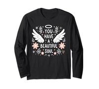 You Have A Beautiful Soul Positive Matching Kids Scribble Long Sleeve T-Shirt