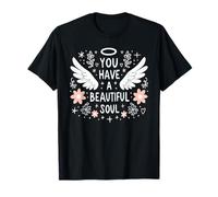 You Have A Beautiful Soul Positive Matching Kids Scribble T-Shirt