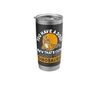 You Have A Dog I Raise Tiny Dinosaurs Funny Bearded Dragon Stainless Steel Insulated Tumbler