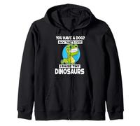You Have A Dog I Raise Tiny Dinosaurs Funny Bearded Dragon Zip Hoodie