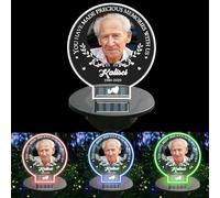 You Have Made Precious Memories with Us Memorial Stake Solar Grave Marker Light Family Pet Loss Gifts Garden Solar Lights Sympathy Plaque Outdoor Garden Decor Remembrance Stake for Pet Lover Family