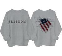 You Have No Idea What You Just Unleashed Sweatshirt Men Women Freedom Hoodie American Flag Freedom Shirt Grey