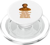 You Have Power Over Your Mind Marcus Aurelius Meditations PopSockets PopGrip for MagSafe
