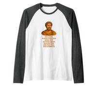 You Have Power Over Your Mind Marcus Aurelius Meditations Raglan Baseball Tee