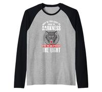 You Have to Know Darkness Before You can Appreciate Light Raglan Baseball Tee