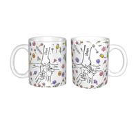 You Hold Our Hands Mug Personalized Mom Coffee Mug Custom Mom Mug with Names Mom Ceramic Tea Mug Coffee Cups Name Family Mugs Gifts for Grandma Nana Mimi Gigi Mama on Mothers Day Birthday