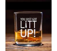 You Just Got Litt Up! - Louis-Litt - Harvey-Specter - Suits2 Cup - Funny Whiskey Glasses - Official Louis-Litt Cup As Seen On Suits- Gift For Whiskey Glasses Lovers Quote Gifts For Men & Women