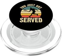 You Just Got Served Retro Vintage Sunset PopSockets PopGrip for MagSafe