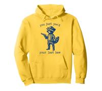 You Just Yee'd Your Last Haw Cowboy Racoon Pullover Hoodie