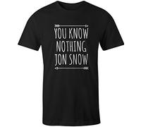 You Know Nothing Jon Snow Mens T Shirt Game Of Thrones Top Tee