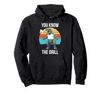 You Know the Drill Funny Dentist Dinosaur Dental Saurus Rex Pullover Hoodie
