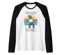 You Know the Drill Funny Dentist Dinosaur Dental Saurus Rex Raglan Baseball Tee