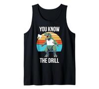 You Know the Drill Funny Dentist Dinosaur Dental Saurus Rex Tank Top