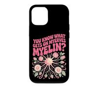 You Know What Gets on my Nerves Myelin Psychology Teacher Case for iPhone 12/12 Pro