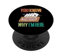 You Know Why Im Here Cribbage Game Player PopSockets Adhesive PopGrip