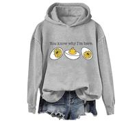 You Know Why Im Here Deviled Egg Hoodie Funny Thanksgiving Deviled Egg Shirt Unisex Grey