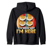 You Know Why I'm Here Love Deviled Egg Thanksgiving Dinner Zip Hoodie
