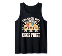 You Know Why We're Here Eggs First Deviled Egg Tank Top