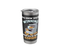 You Know You're Winning When You'r Being Copied Cute Copycat Stainless Steel Insulated Tumbler
