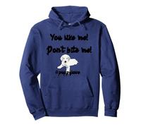 You like me! Don't bite me! Pullover Hoodie
