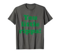 You Little Rippa Australia Slang Aussie Design Australian T-Shirt, Men, Asphalt Grey, 6X-Large