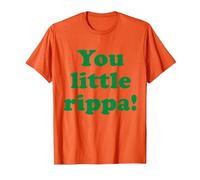 You Little Rippa Australia Slang Aussie Design Australian T-Shirt, Men, Orange, Large