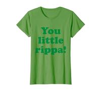 You Little Rippa Australia Slang Aussie Design Australian T-Shirt, Women, Grass Green, X-Small