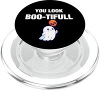 You Look Boo-tiful Halloween Illustration Graphic Designs PopSockets PopGrip for MagSafe