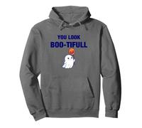You Look Boo-tiful Halloween Illustration Graphic Designs Pullover Hoodie