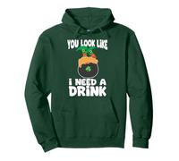 You Look Like I Need a Drink Funny Irish St Patrick's Day Pullover Hoodie