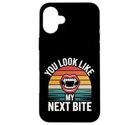 You Look Like My Next Bite Vampire Flirt Party |- Case for iPhone 16 Plus