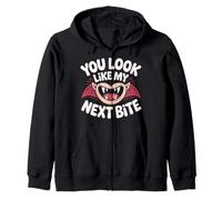You Look Like My Next Bite Vampire Flirt Party |- Zip Hoodie
