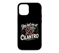 You Lost Me at Cilantro Coriander Herb Case for iPhone 12/12 Pro